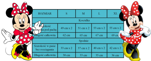 Piżama z krótkim rękawem Minnie Mouse (M) Piżama z krótkim rękawem Minnie Mouse (M)