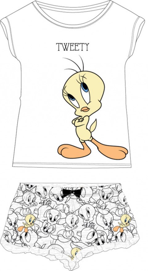Piżama z krótkim rękawem Tweety (158/13Y) Piżama z krótkim rękawem Tweety (158/13Y)