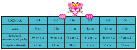 T-Shirt Pink Panther (164/14Y) T-Shirt Pink Panther (164/14Y)