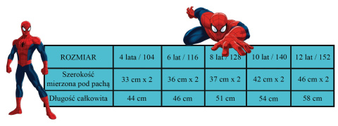 Bluza z kapturem Spider-Man (104 / 4Y) Bluza z kapturem Spider-Man (104 / 4Y)