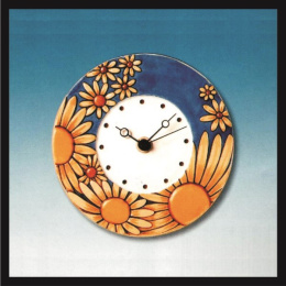 Zegar - Kwiatki