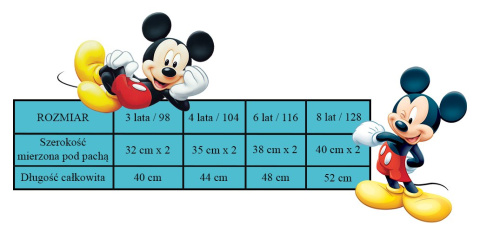 Bluza Mickey Mouse (128 / 8Y)