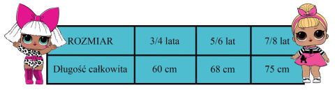 Szlafrok LOL Surprise (3/4 Y) Szlafrok LOL Surprise (3/4 Y)
